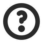 Question Mark Circle SVG Icon
